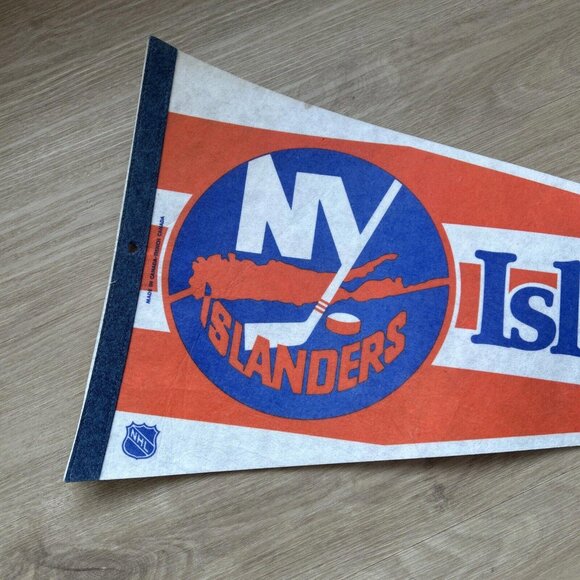Vintage New York Islanders Full Size Felt Pennant NHL Hockey - Picture 2 of 8